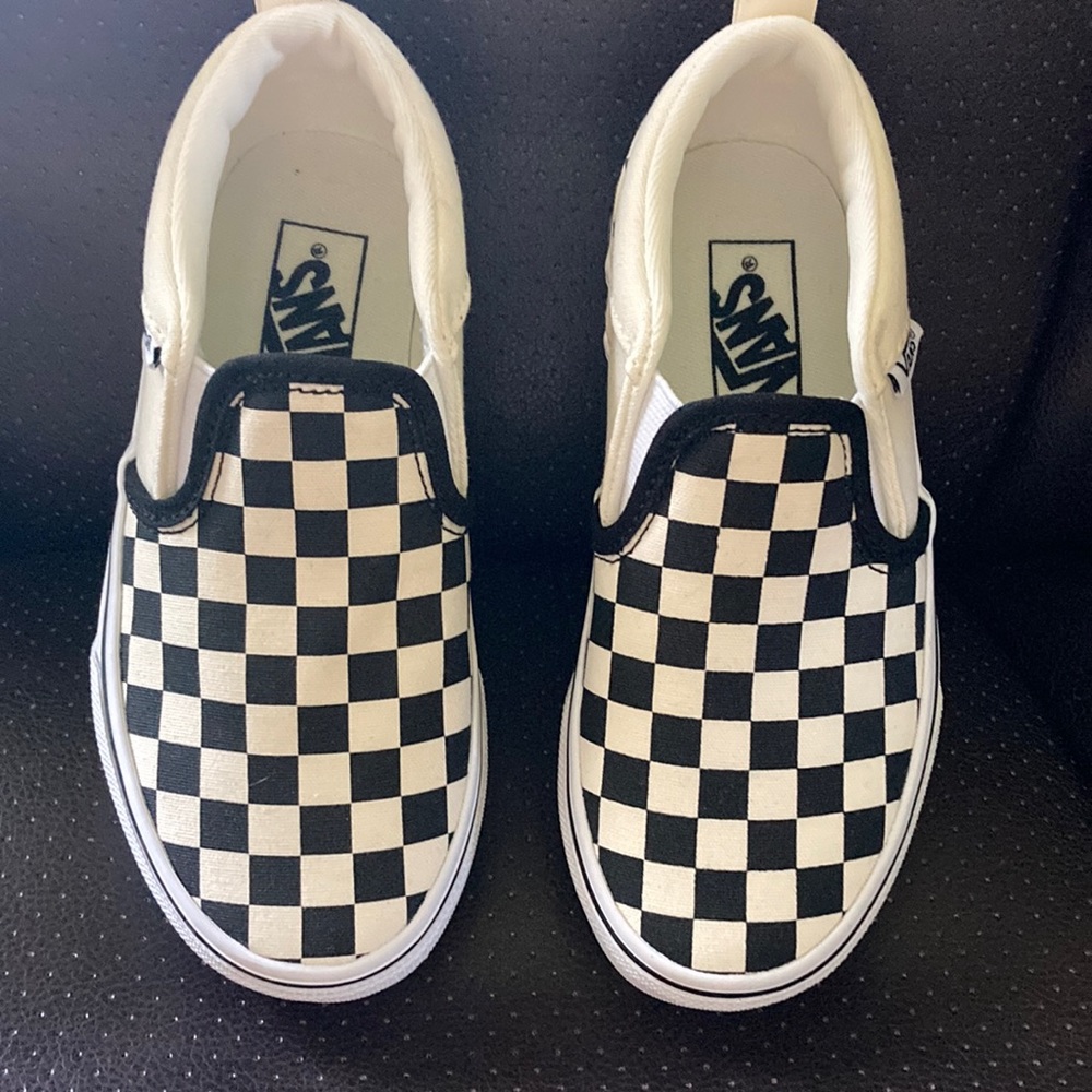 Little boys size 12 slip on Vans-NWOT